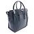 Céline Bolso Tote Celine Luggage Micro Shopper Azul marino - vista 2