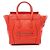 Céline Bolso de mano Celine Luggage Mini Shopper Roja