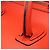 Céline Bolso de mano Celine Luggage Mini Shopper Roja - vista 8