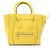 Céline Bolso de mano Celine Luggage Mini Shopper Amarillo