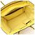 Céline Bolso de mano Celine Luggage Mini Shopper Amarillo - vista 3