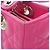 mala Christian Dior Lady Dior Medium Cannage Rosa - vista 6