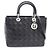 Borsa a mano 2-Way Lady Dior Large Cannage Christian Dior Nero