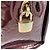 Borsa smaltata Louis Vuitton Amarante Avenue Rosso - vista 7