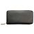 Hermès Cartera larga Hermes Azap Silk en piel Epsom negra Negro