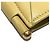 Cartera tri-fold de piel amarilla Bottega Veneta Amarillo - vista 7