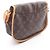 Borsa Louis Vuitton Menilmontant PM Marrone - vista 2