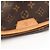 Borsa Louis Vuitton Menilmontant PM Marrone - vista 8