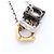 Louis Vuitton Monogram Bold Necklace Silvery Golden - view 8