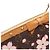 Louis Vuitton Pochette Accessoires Monogram Cherry Blossom Handbag Marrone Rosa Monogramma - vista 9