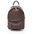 Mochila/Bolso Louis Vuitton Palm Springs PM Monogram Castaño Negro
