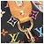 Borsa a mano 2-Way Louis Vuitton Courtney MM Monogram Multicolor Noir Nero Multicolore - vista 12