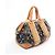 Borsa a mano 2-Way Louis Vuitton Courtney MM Monogram Multicolor Noir Nero Multicolore - vista 2