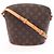 Louis Vuitton Druot Monogram Schultertasche Braun
