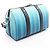 Louis Vuitton City Keepall Damier Stripe Schultertasche Blau Mehrfarben - Ansicht 2