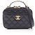 Chanel Matelassé Vanity Bag Schwarz
