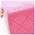 Borsa a tracolla Mini Flap Chain Chanel Matelassé Rosa - vista 7
