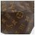 Louis Vuitton Looping Monogram Canvas MM Marrone - vista 4