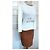 Top de algodón blanco Sonia Rykiel 'So Sonia' con strass - vista 7