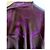 Autre Marque Custo Barcelona Violettes Cocktailkleid mit Muster Pink Lila - Ansicht 14