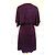 Autre Marque Custo Barcelona Violettes Cocktailkleid mit Muster Pink Lila - Ansicht 4