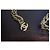 Cinturón de cadena Chanel logo CC dorado - vista 6