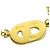 Collana Christian Dior in oro giallo 18K e diamanti - vista 4