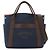 Hermès Hermes Sac De Pansage Groom 2-way Tote Shoulder Handbag Castaño Azul marino