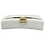 Borsa a tracolla con catena Balenciaga Hourglass Wallet Bianco - vista 3