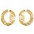 Pendientes de tachuelas de latón Alexander McQueen