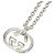 Collar Gucci Interlocking G Plata