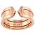 Cartier C2 Small SM #48 Ring in 18K Roségold - Ansicht 2