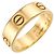 Bague Cartier Love en or jaune 18K