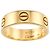 Bague Cartier Love en or jaune 18K - vue 2