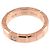 Anello Chopard Ice Cube in oro rosa 18K - vista 3