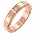 Anello Chopard Ice Cube in oro rosa 18K - vista 5