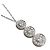 Autre Marque Tiffany & Co. Circlet Triple Drop Diamantenhalskette - Ansicht 3