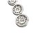 Autre Marque Tiffany & Co. Circlet Triple Drop Diamantenhalskette - Ansicht 4