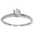 Autre Marque Tiffany & Co. Solitär-Diamantband-Ring - Ansicht 2