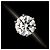 Autre Marque Tiffany & Co. Solitär-Diamantband-Ring - Ansicht 6