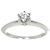 Autre Marque Tiffany & Co. Solitär-Diamantring aus Platin - Ansicht 2