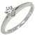 Autre Marque Tiffany & Co. Platin-Solitärring mit Diamant