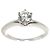 Autre Marque Tiffany & Co. Platin-Solitär-Diamantring - Ansicht 2