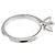 Autre Marque Tiffany & Co. Platin-Ehering mit Diamant im Princess-Schliff - Ansicht 4