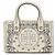 Borsa a mano/spalla 2 in 1 Tory Burch Paisley Bianco Crudo - vista 2