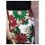 Autre Marque Smash Gonna Pop Blithe a fiori Marrone Bianco Rosso Beige Verde - vista 5