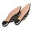 Mules Aquazzura Celeste in Satin Nero con Strass - vista 5