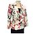 Autre Marque Nathalie Garçon Bestickte Baumwolljacke Basque Schwarz Pink Weiß Rot