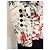 Autre Marque Nathalie Garçon Bestickte Baumwolljacke Basque Schwarz Pink Weiß Rot - Ansicht 11