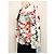 Autre Marque Nathalie Garçon Bestickte Baumwolljacke Basque Schwarz Pink Weiß Rot - Ansicht 15